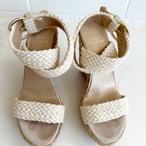 Stuart Weitzman Platform Wedge Sandal